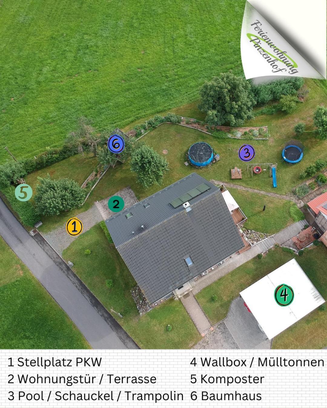 Ferienwohnung Pinzenhof - Kemnath Kültér fotó